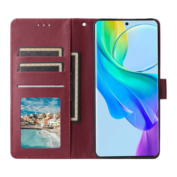 For vivo Y36 4G Global / Y78 3-Card Slots Multifunctional Leather Phone Case