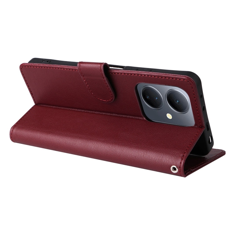 For vivo Y36 4G Global / Y78 3-Card Slots Multifunctional Leather Phone Case