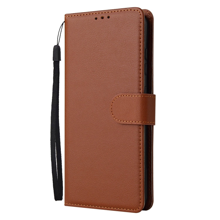 For vivo Y72 5G 3-Card Slots Multifunctional Leather Phone Case