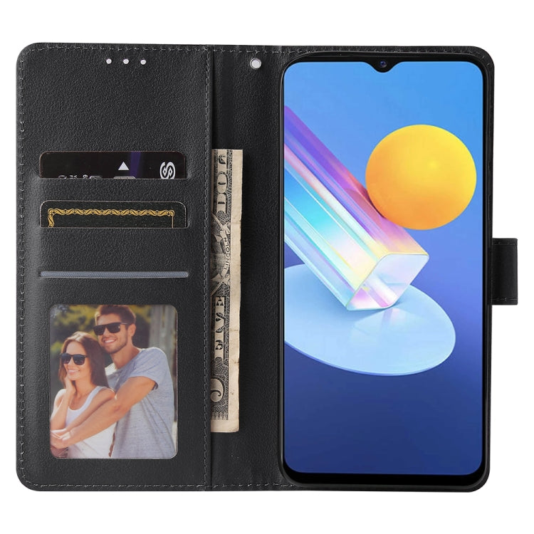 For vivo Y72 5G 3-Card Slots Multifunctional Leather Phone Case