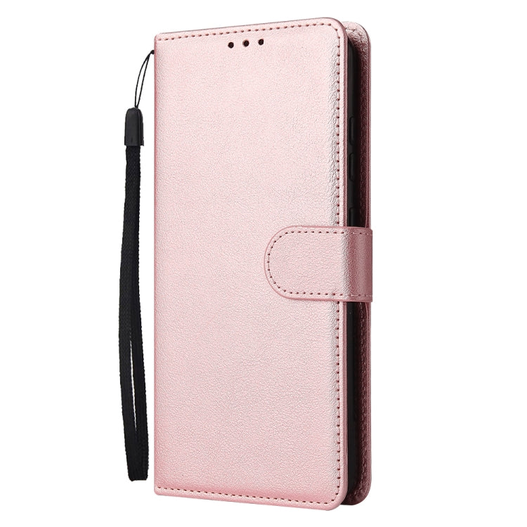 For vivo Y72 5G 3-Card Slots Multifunctional Leather Phone Case