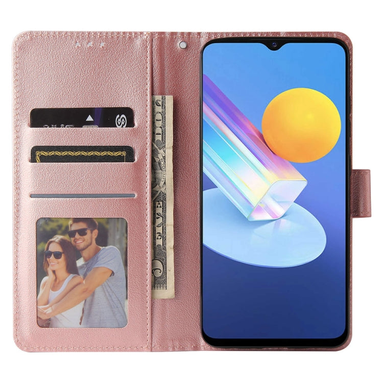 For vivo Y72 5G 3-Card Slots Multifunctional Leather Phone Case