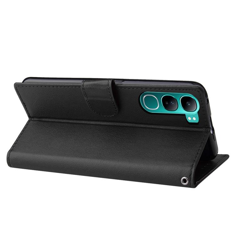 For vivo Y300 5G Global / V40 Lite 3-Card Slots Multifunctional Leather Phone Case