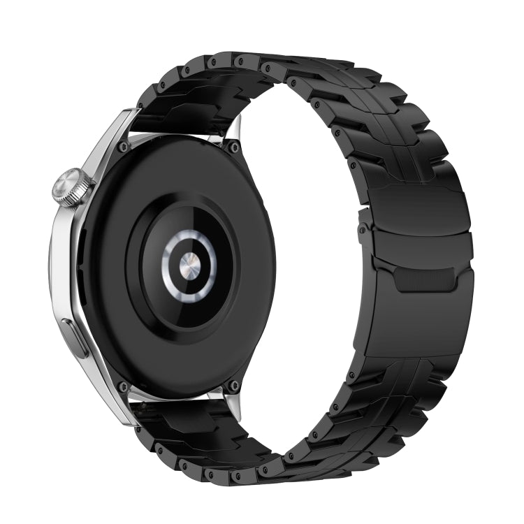 22mm Dual Safety Buckle Turtle Buckle Stainless Steel Watch Band