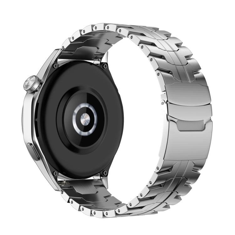 22mm Dual Safety Buckle Turtle Buckle Stainless Steel Watch Band