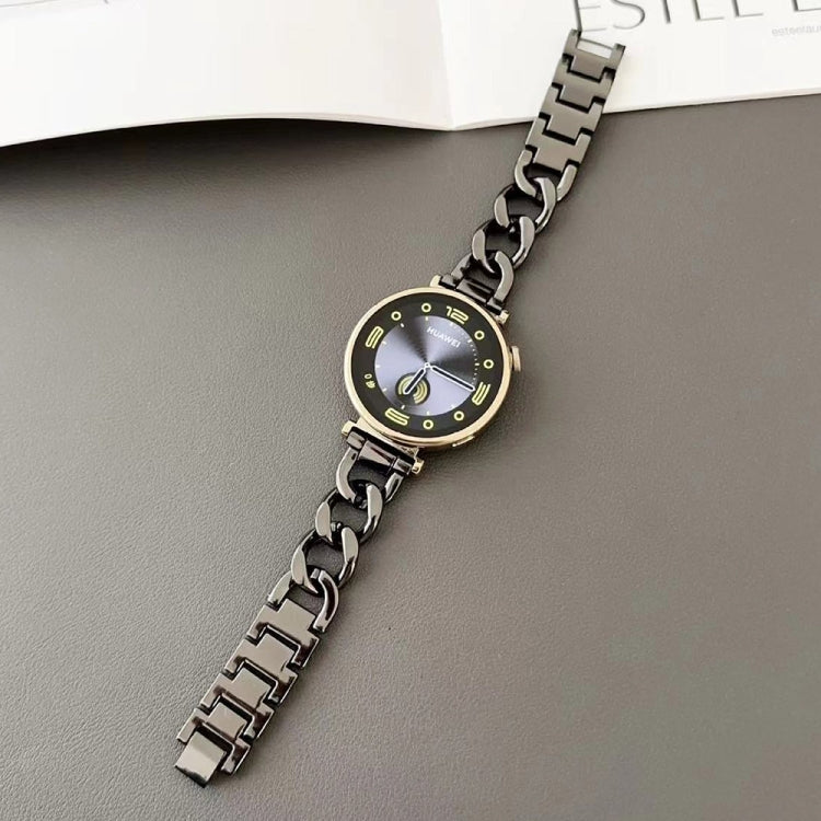 18mm Denim Chain Metal Watch Band