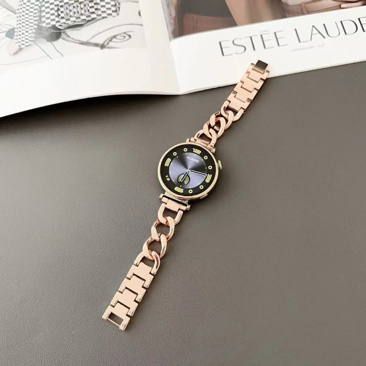 18mm Denim Chain Metal Watch Band