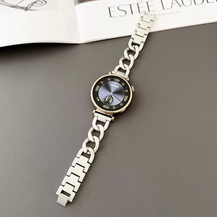 18mm Denim Chain Metal Watch Band
