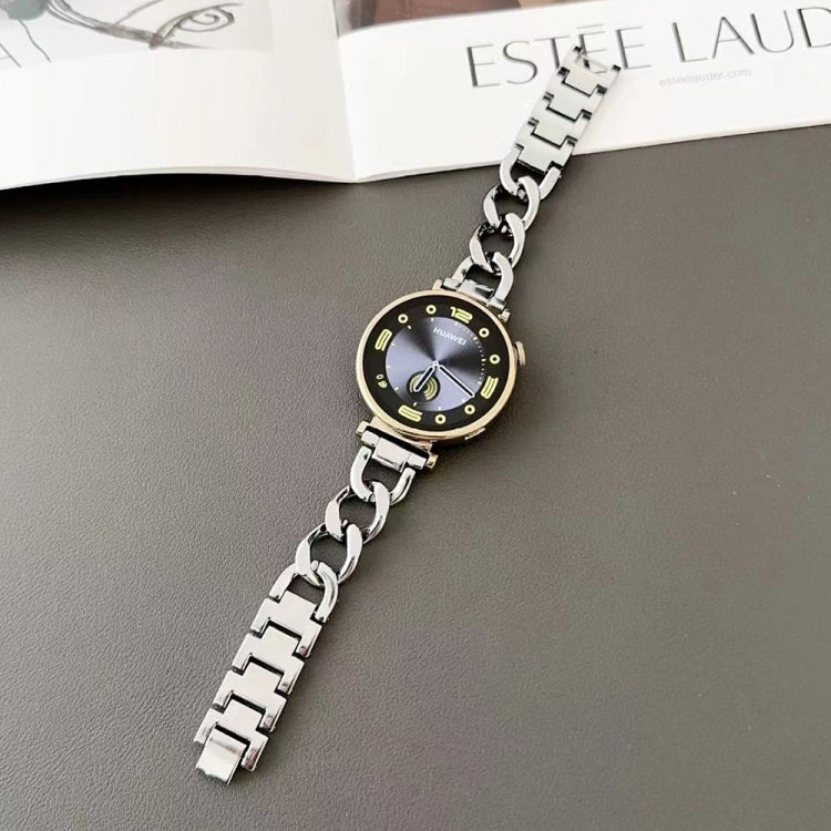 18mm Denim Chain Metal Watch Band