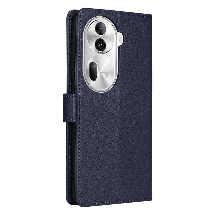 For OPPO Reno11 Pro 5G Global 3-Card Slots Multifunctional Leather Phone Case