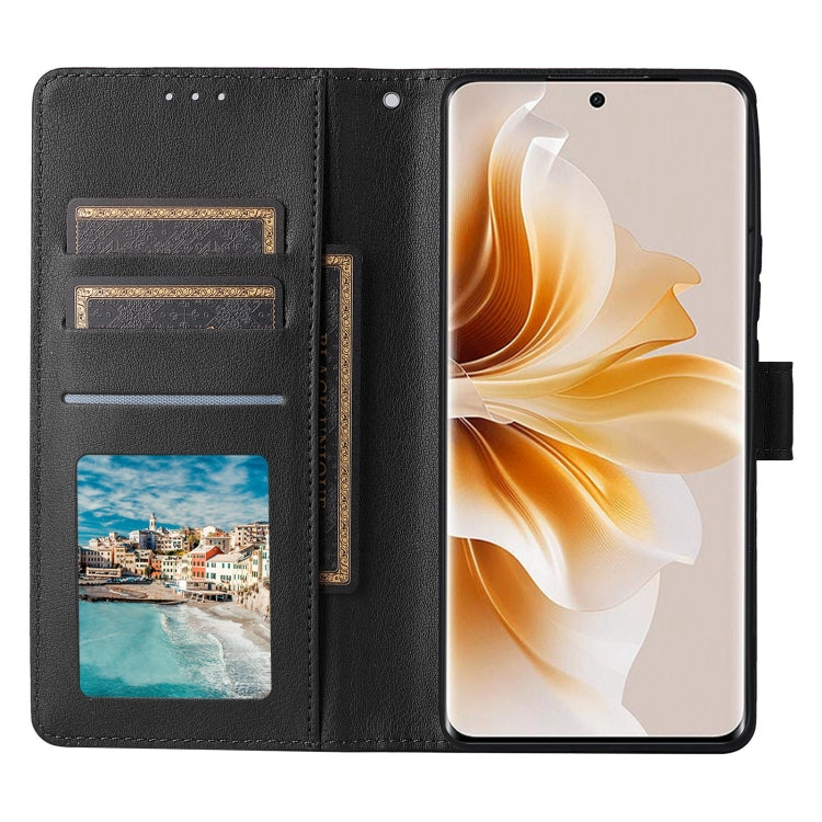 For OPPO Reno11 Pro 5G Global 3-Card Slots Multifunctional Leather Phone Case