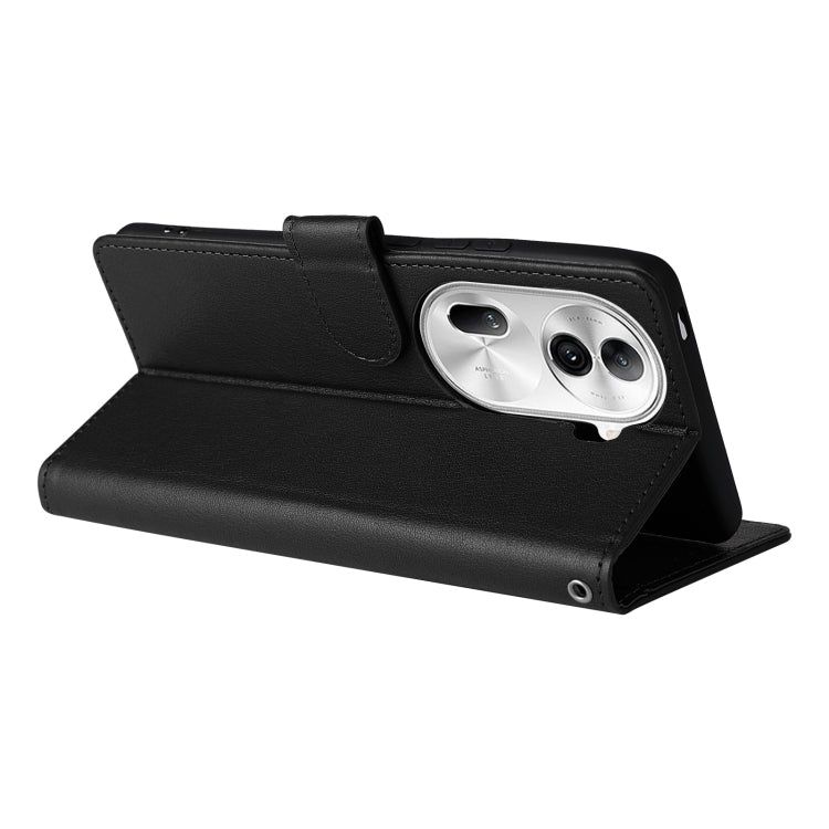 For OPPO Reno11 Pro 5G Global 3-Card Slots Multifunctional Leather Phone Case