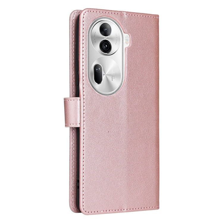 For OPPO Reno11 Pro 5G Global 3-Card Slots Multifunctional Leather Phone Case