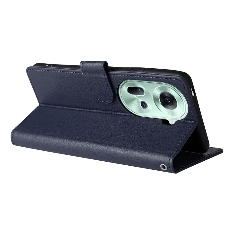 For OPPO Reno11 5G Global 3-Card Slots Multifunctional Leather Phone Case