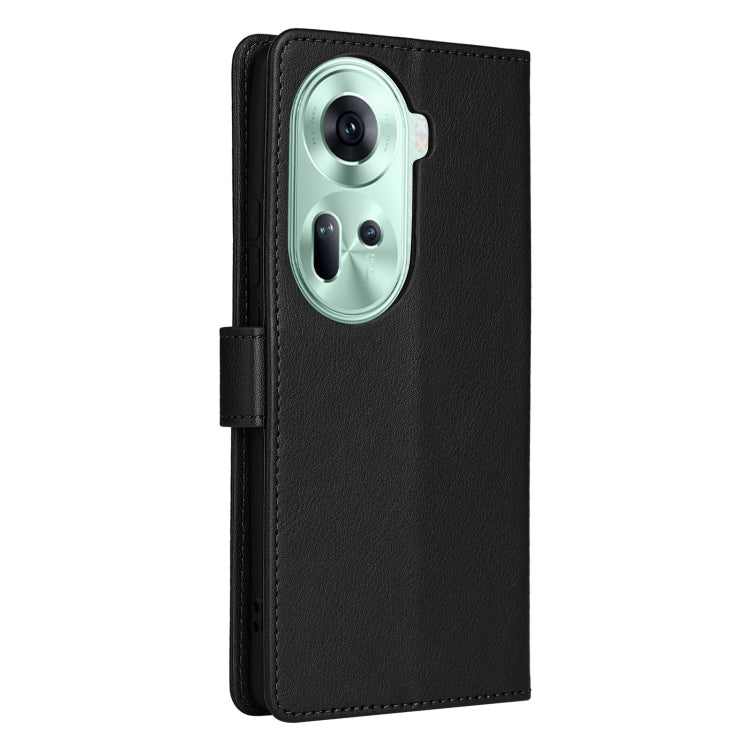 For OPPO Reno11 5G Global 3-Card Slots Multifunctional Leather Phone Case