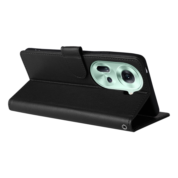 For OPPO Reno11 5G Global 3-Card Slots Multifunctional Leather Phone Case