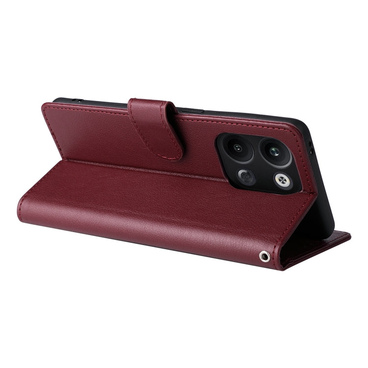 For OPPO Reno9 /9 Pro 5G 3-Card Slots Multifunctional Leather Phone Case