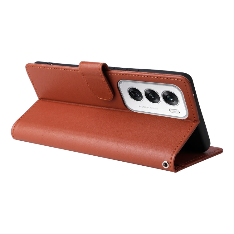 For OPPO Reno12 5G Global 3-Card Slots Multifunctional Leather Phone Case