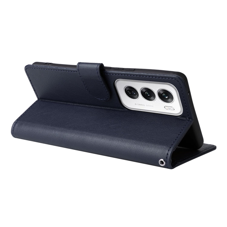 For OPPO Reno12 5G Global 3-Card Slots Multifunctional Leather Phone Case