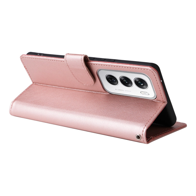 For OPPO Reno12 Pro 5G Global 3-Card Slots Multifunctional Leather Phone Case