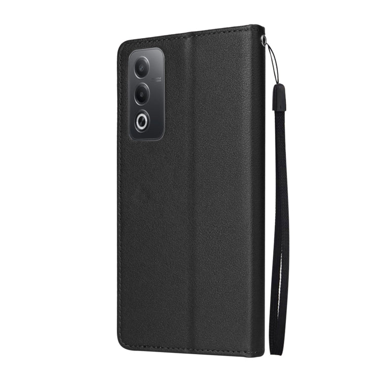 For OPPO A3 Pro 5G Global 3-Card Slots Multifunctional Leather Phone Case