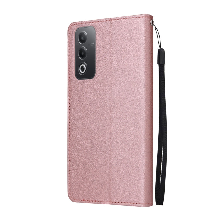 For OPPO A3 Pro 5G Global 3-Card Slots Multifunctional Leather Phone Case