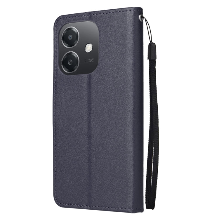 For OPPO A3 4G / 5G Global 3-Card Slots Multifunctional Leather Phone Case