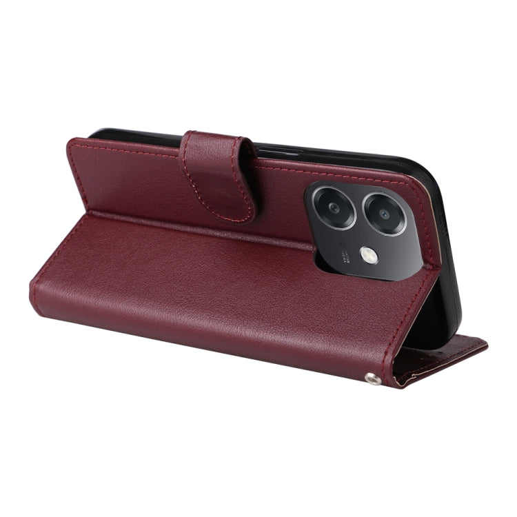 For OPPO A3 4G / 5G Global 3-Card Slots Multifunctional Leather Phone Case