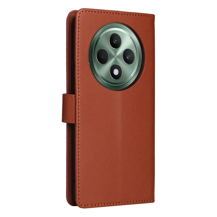 For OPPO Reno12 F 4G / 5G 3-Card Slots Multifunctional Leather Phone Case