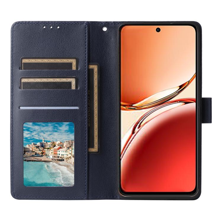 For OPPO Reno12 F 4G / 5G 3-Card Slots Multifunctional Leather Phone Case