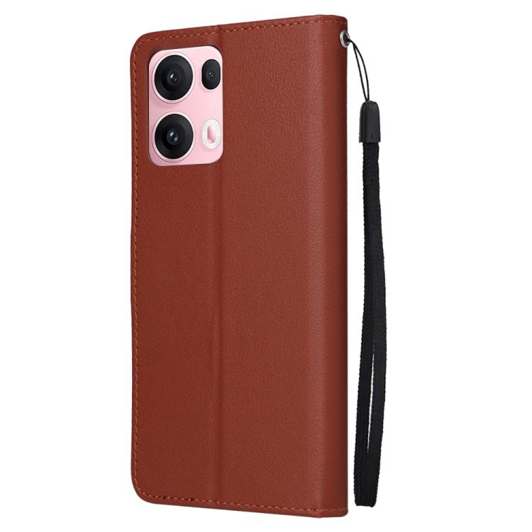 For OPPO Reno13 Pro 5G Global 3-Card Slots Multifunctional Leather Phone Case