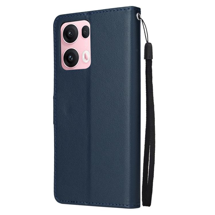 For OPPO Reno13 Pro 5G Global 3-Card Slots Multifunctional Leather Phone Case