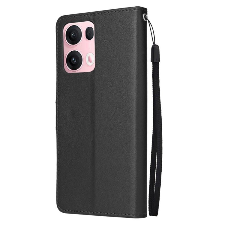 For OPPO Reno13 Pro 5G Global 3-Card Slots Multifunctional Leather Phone Case