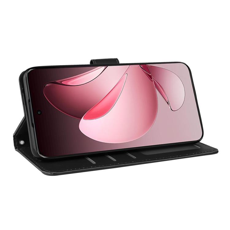For OPPO Reno13 Pro 5G Global 3-Card Slots Multifunctional Leather Phone Case