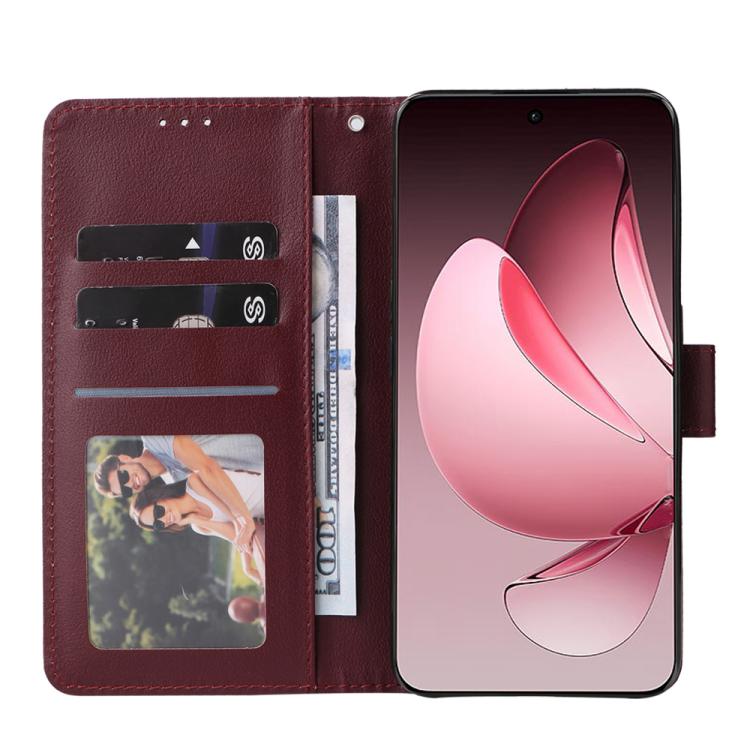 For OPPO Reno13 Pro 5G Global 3-Card Slots Multifunctional Leather Phone Case
