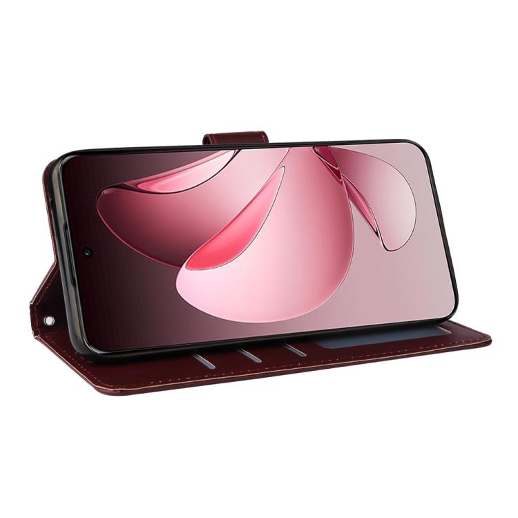 For OPPO Reno13 Pro 5G Global 3-Card Slots Multifunctional Leather Phone Case