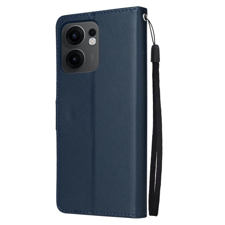 For OPPO Reno13 F 4G / 5G 3-Card Slots Multifunctional Leather Phone Case