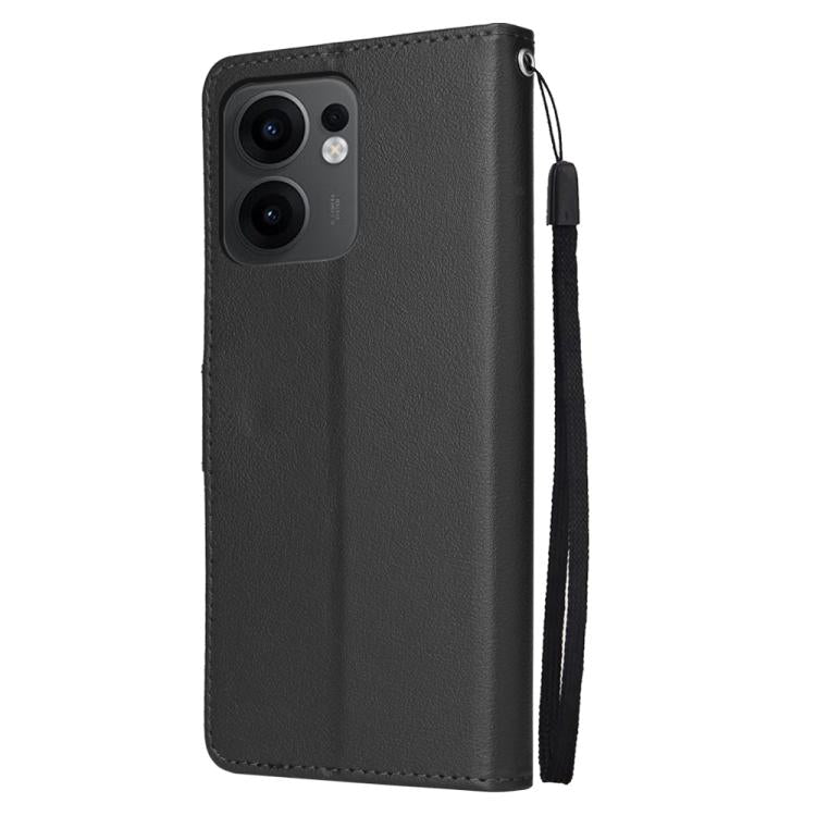 For OPPO Reno13 F 4G / 5G 3-Card Slots Multifunctional Leather Phone Case