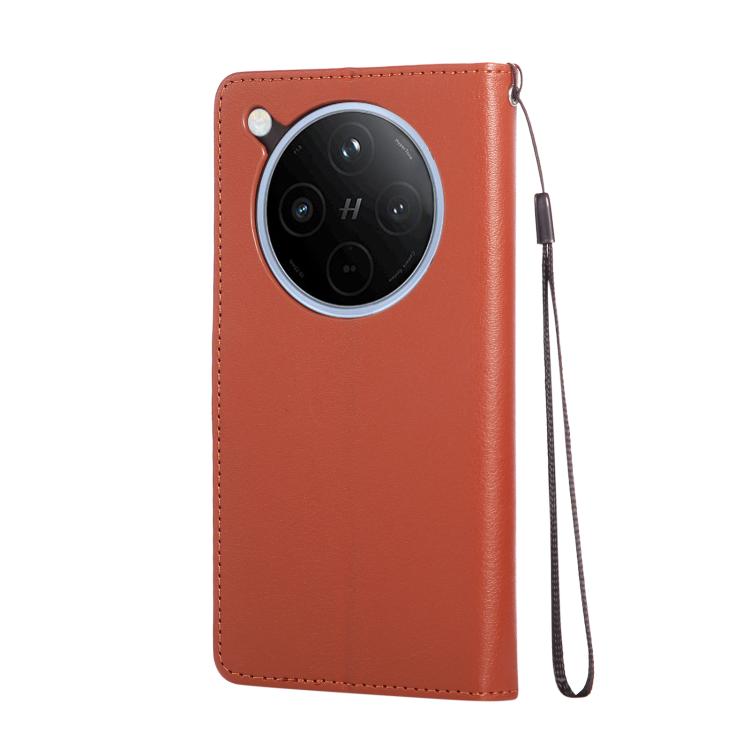 For OPPO Find X8 3-Card Slots Multifunctional Leather Phone Case