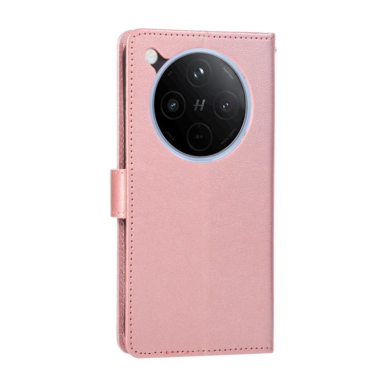 For OPPO Find X8 3-Card Slots Multifunctional Leather Phone Case