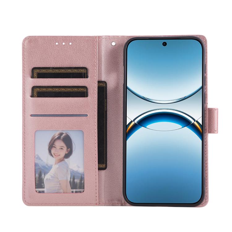 For OPPO Find X8 3-Card Slots Multifunctional Leather Phone Case