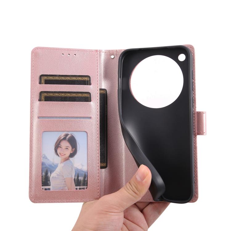 For OPPO Find X8 3-Card Slots Multifunctional Leather Phone Case