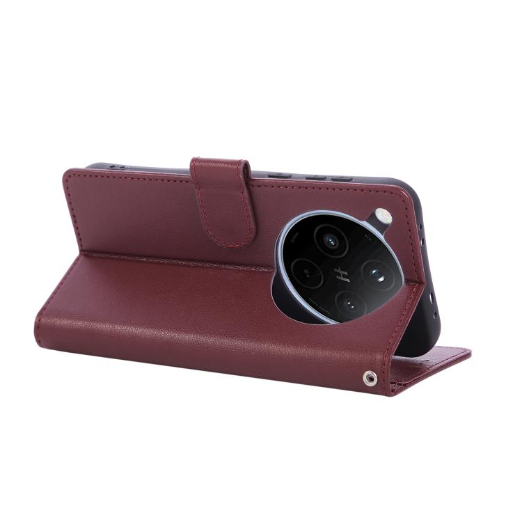 For OPPO Find X8 3-Card Slots Multifunctional Leather Phone Case