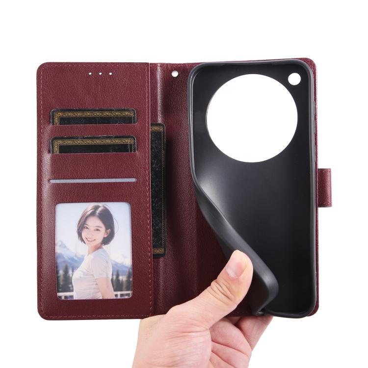 For OPPO Find X8 3-Card Slots Multifunctional Leather Phone Case