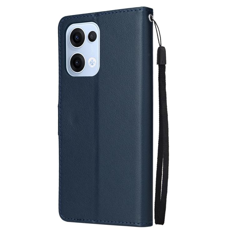 For OPPO Reno13 5G Global 3-Card Slots Multifunctional Leather Phone Case