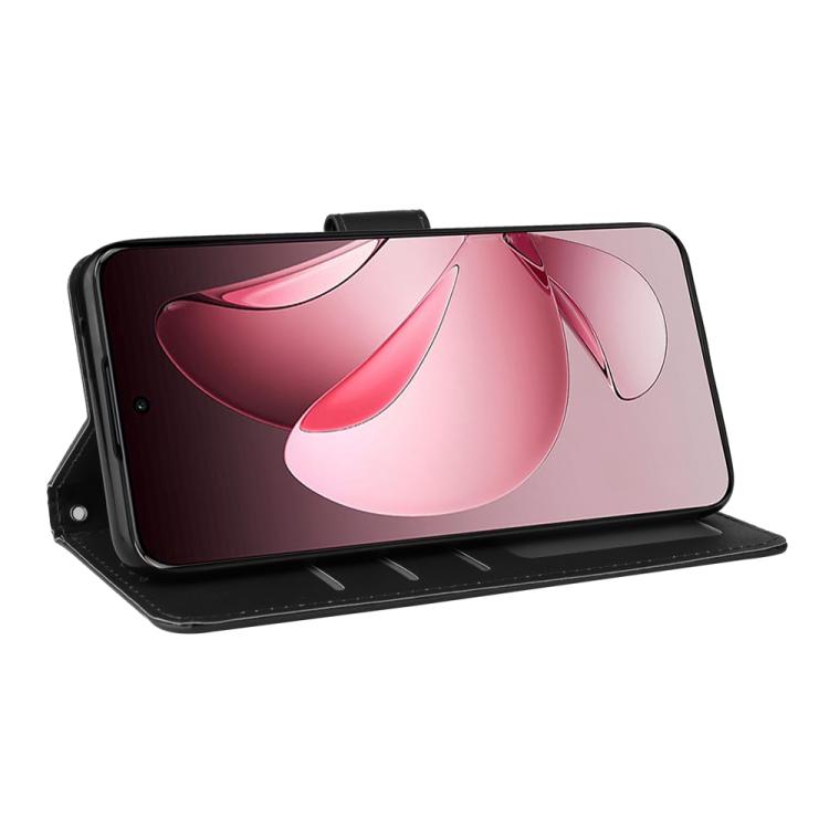 For OPPO Reno13 5G Global 3-Card Slots Multifunctional Leather Phone Case