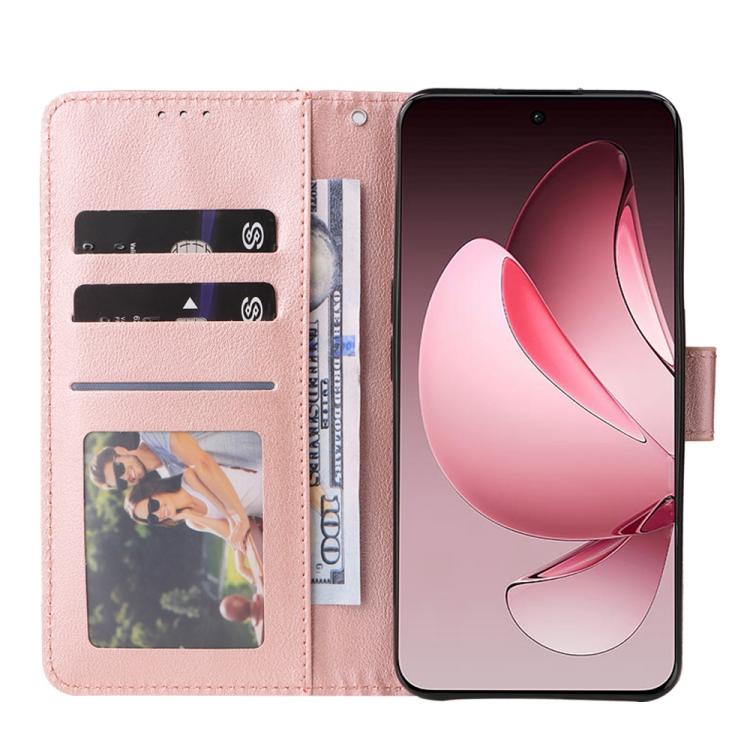 For OPPO Reno13 5G Global 3-Card Slots Multifunctional Leather Phone Case