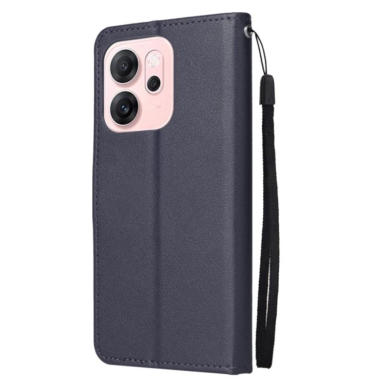 For OPPO Reno14 F 5G 3-Card Slots Multifunctional Leather Phone Case
