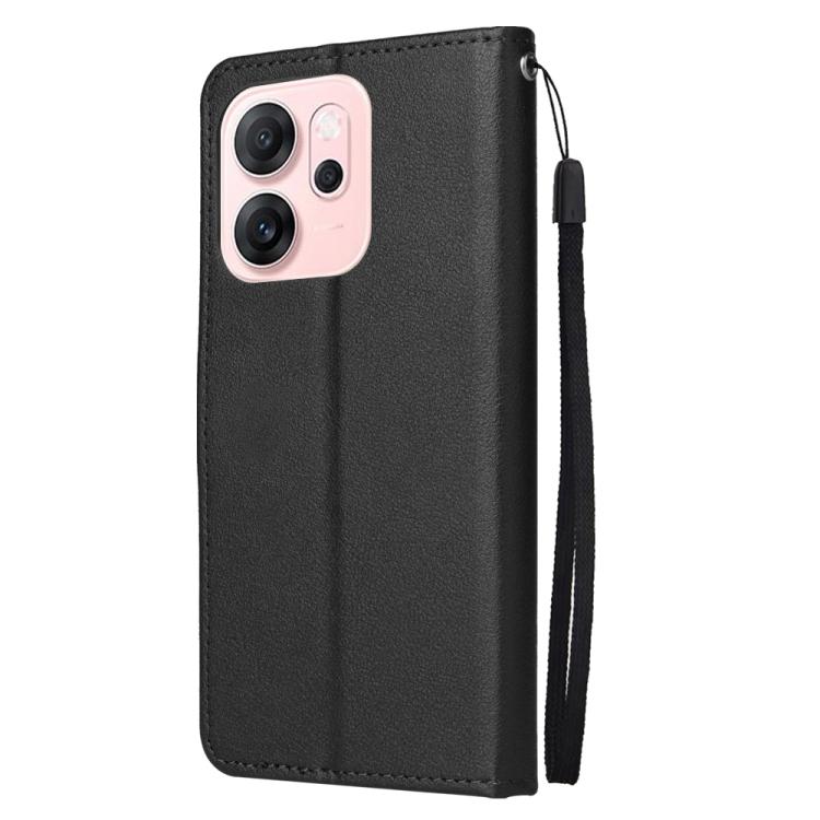 For OPPO Reno14 F 5G 3-Card Slots Multifunctional Leather Phone Case