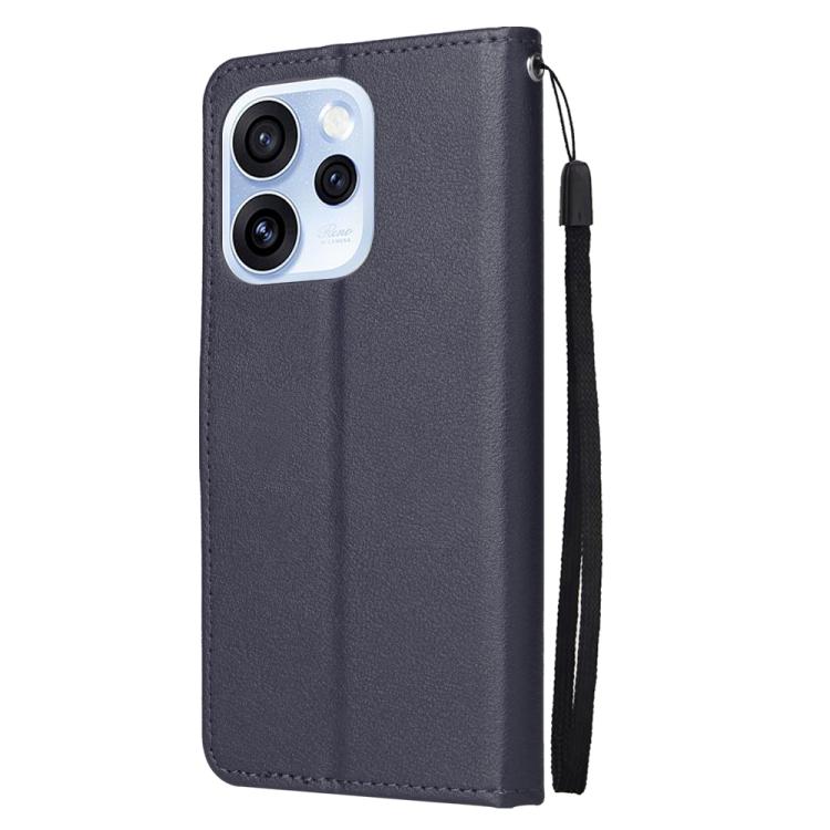 For OPPO Reno15 5G Global 3-Card Slots Multifunctional Leather Phone Case